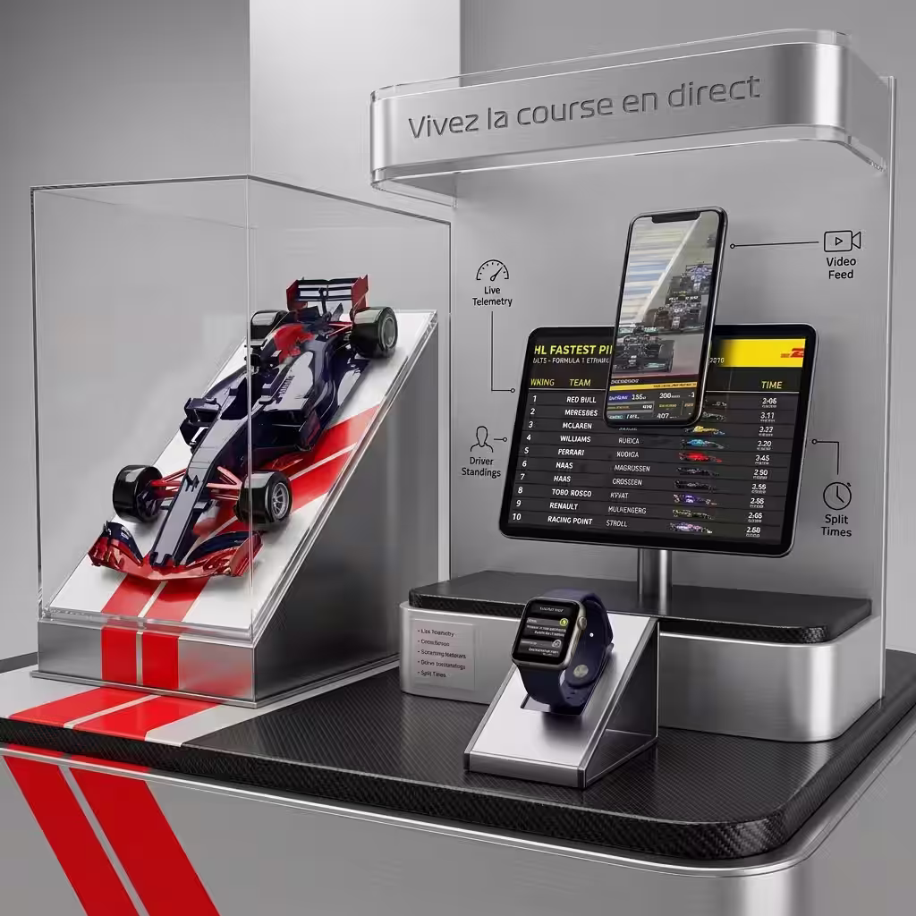 Présentoir app F1