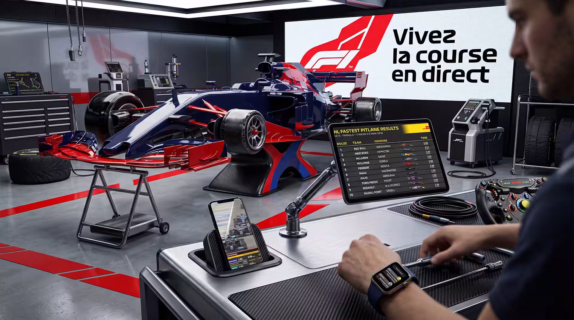Stand Formule 1